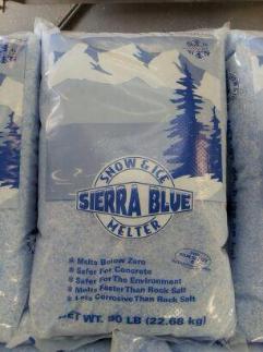 Bag of Sierra Blue ice melt